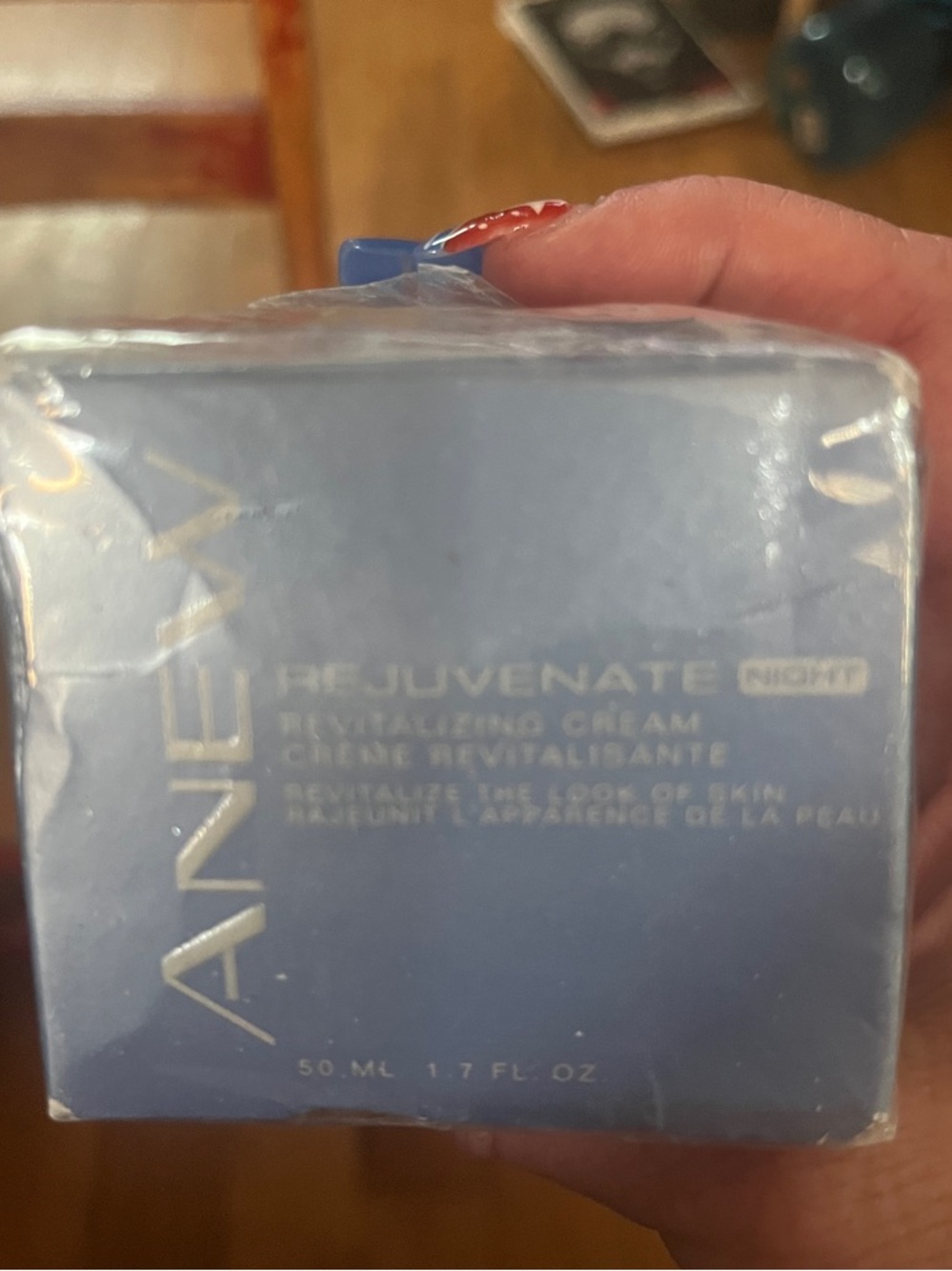 Avon Anew Rejuvenate Night Cream - Blue